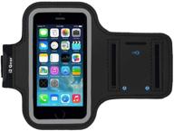 📱 i2 gear cell phone armband case for iphone se, 5, 5s, 5c, 4s, 4 & ipod - running phone holder with adjustable arm strap and key pocket (black) logo