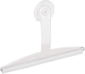 img 1 attached to 🚿 Transparent 12-Inch InterDesign Suction Squeegee