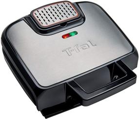 img 3 attached to 🍳 T-fal Odorless Electric Contact Grill - Stainless Steel, 4-Servings, Silver