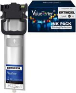 🖨️ valuetoner remanufactured ink replacement for epson 902 xl t902xl120: black ink for workforce c5210 c5290 c5710 c5790 printer logo