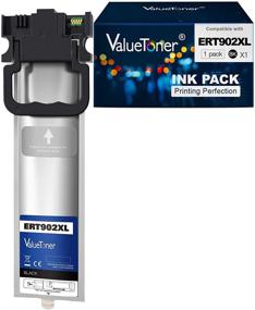 img 4 attached to 🖨️ Valuetoner Remanufactured Ink Replacement for Epson 902 XL T902XL120: Black Ink for Workforce C5210 C5290 C5710 C5790 Printer