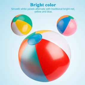 img 2 attached to 🎉 Inflatable Coogam Birthday Beachball - Fully Inflated for Maximum Fun