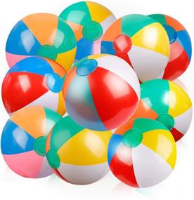 img 4 attached to 🎉 Inflatable Coogam Birthday Beachball - Fully Inflated for Maximum Fun