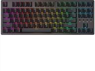 🎮 durgod k320 nebula tkl mechanical gaming keyboard - 87 keys | double shot pbt | usb type c | cherry black | rgb логотип