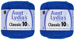 img 1 attached to Aunt Lydias Crochet Thread 2 Pack Knitting & Crochet and Crochet Thread