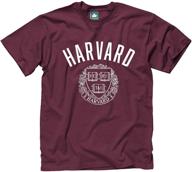 👕 harvard university short sleeve t-shirt for men - ivy league apparel for t-shirts & tanks logo