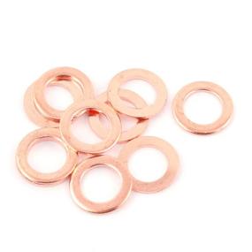 img 1 attached to Uxcell Copper Washer Sealing Fastener Power Transmission Products in Control Cables & Accessories