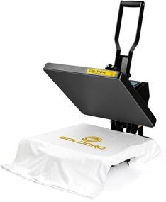 img 4 attached to 👕 GOLDORO Pro Heat Press | High-Quality 15 x 15 Inch Industrial Heat Press Machine for T-Shirts | Clamshell Design | Digital Heat Sublimation Printers