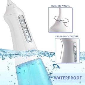 img 2 attached to Water Flosser Cordless Waterproof Professional