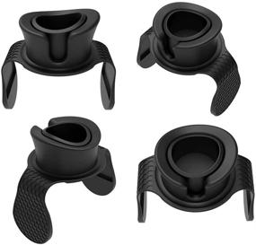 img 2 attached to Black Sofa Cup Holder - Watruer The Ultimate Anti-Spill Coaster for Your Couch - Food Grade Silicone Drink Holder