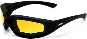 img 1 attached to Maxx Sunglasses TR90 Foam Yellow