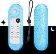 sithon silicone case for chromecast with google tv 2020 voice remote logo