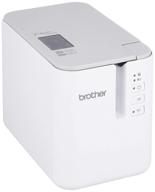 enhance labeling efficiency with brother mobile ptp900w pt-p900w powered wireless desktop laminated label printer logo