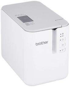 img 3 attached to Enhance Labeling Efficiency with Brother Mobile PTP900W PT-P900W Powered Wireless Desktop Laminated Label Printer