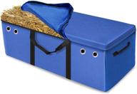 🧺 toksks hay bale bag: convenient and spacious zipper storage solution logo