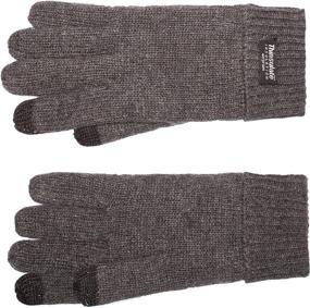 img 3 attached to 🧤 EEM Thinsulate Thermal Men's Accessories: Knitted Gloves