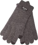 🧤 eem thinsulate thermal men's accessories: knitted gloves logo