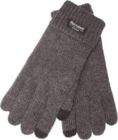 img 4 attached to 🧤 EEM Thinsulate Thermal Men's Accessories: Knitted Gloves