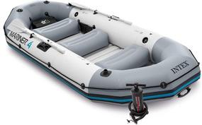 img 1 attached to Intex Mariner Inflatable Boat Set Collection