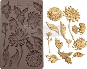 img 2 attached to 🌸 Botanist Floral Redesign Mould by PRIMA MARKETING INC - 5x8 size, Perfect for Botanical-inspired Crafts