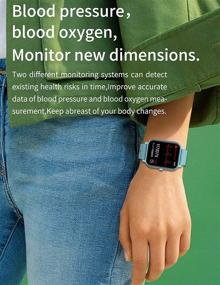 img 2 attached to Pressure Bluetooth Smartwatch Pedometer Information Cell Phones & Accessories