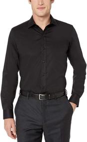 img 3 attached to Xtra Slim Spread Collar Shirts in Amazon Brand's Men's Clothing Collection