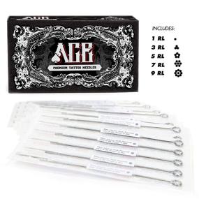 img 3 attached to 🚀 ACE Needles - 50 Assorted Tattoo Needles in 6 Sizes - Premium Round Liner Set for Precision Tattooing