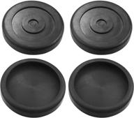 enhance your lift experience with sporthfish round rubber arm pads - set of 4pcs for bendpak or danmar lift logo