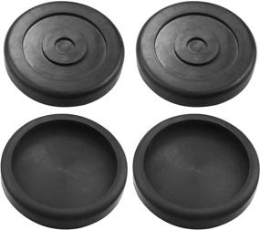 img 4 attached to Enhance Your Lift Experience with Sporthfish Round Rubber Arm Pads - Set of 4PCS for BendPak or Danmar Lift