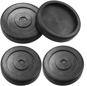 img 2 attached to Enhance Your Lift Experience with Sporthfish Round Rubber Arm Pads - Set of 4PCS for BendPak or Danmar Lift