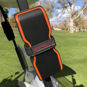 img 1 attached to The Original Bushwhacker Portable Speaker Mount - Ultimate Golf Cart Accessory - Adjustable Strap for Bluetooth Speakers on Railing