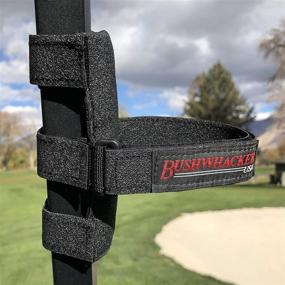 img 3 attached to The Original Bushwhacker Portable Speaker Mount - Ultimate Golf Cart Accessory - Adjustable Strap for Bluetooth Speakers on Railing