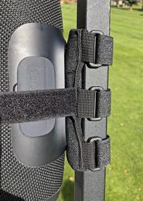 img 2 attached to The Original Bushwhacker Portable Speaker Mount - Ultimate Golf Cart Accessory - Adjustable Strap for Bluetooth Speakers on Railing
