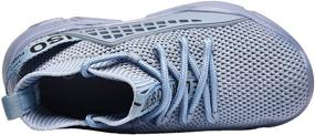 img 3 attached to Ahico Athletic Sneakers Breathable Non Slip