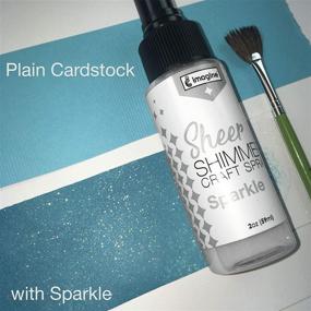 img 2 attached to Enhance Your Creations with Imagine Crafts Sheer Shimmer Spritz Spray for Sparkling Effects (Packaging May Vary)
