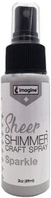 img 4 attached to Enhance Your Creations with Imagine Crafts Sheer Shimmer Spritz Spray for Sparkling Effects (Packaging May Vary)