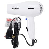 💨 white handheld hairdryer: powerful 1600 watts for fast drying results logo