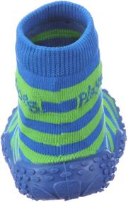 img 2 attached to Outdoor Playshoes: Striped Rubber Beach Shoes for Toddler Boys