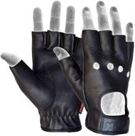 mrx winter leather driving gloves men's accessories in gloves & mittens logo