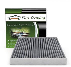 img 3 attached to 🚗 FD134 Cabin Air Filter for Honda Accord, Civic, CRV, Odyssey, Pilot, Ridgeline, Passport – Replacement for OEM# 80292-SDA-A01, 80292-SEC-A01