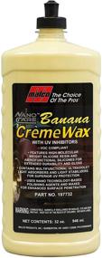 img 4 attached to 🍌 Malco Nano Care Banana Creme Wax - Premium Protection and Deep Gloss Shine for Automotive, Marine, and Industrial Finishes - 32 oz.