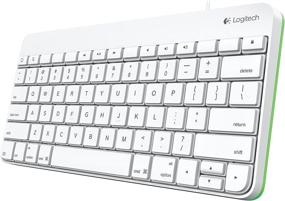img 2 attached to 🔌 Logitech Wired Keyboard for iPad with 30-Pin Connector: Enhanced Typing Experience for iPad Users