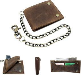 img 1 attached to Ultimate Style and Durability: Explore Our Leather Blocking Crafted Genuine Men's Accessories