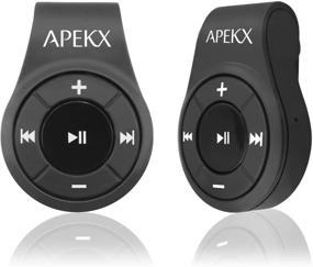 img 3 attached to 🎧 APEKX Clip Bluetooth Audio Adapter with MIC for Hands-Free Call and Music, Optimized for Headphones, Headset, Speaker, Wireless Receiver