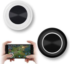 img 4 attached to 🎮 Vakili Mobile Game Joystick Controller for iOS Android Tablets & Smartphones - Touch Screen Joypad, 2 Pack