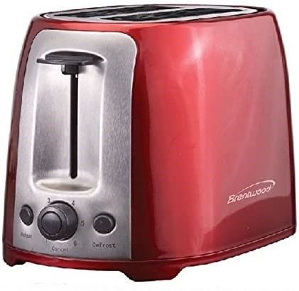 brentwood ts 292r touch 2 slice toaster 로고