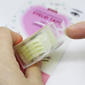 img 1 attached to Enhance Your Eye Makeup with Dedila Pro 600 Pcs Eyelid Tape - Breathable, Invisible & Easy-to-Use!