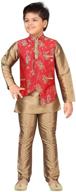 👕 stylish mustard boys' clothing: ahhaaaa western sherwani waistcoat logo