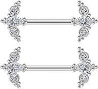 charm online surgical barbell piercings logo
