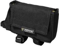 🚲 topeak tribag black: convenient storage solution for cyclists without rain cover logo